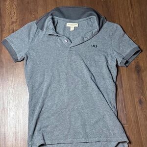 Burberry Charcoal Gray Polo Shirt